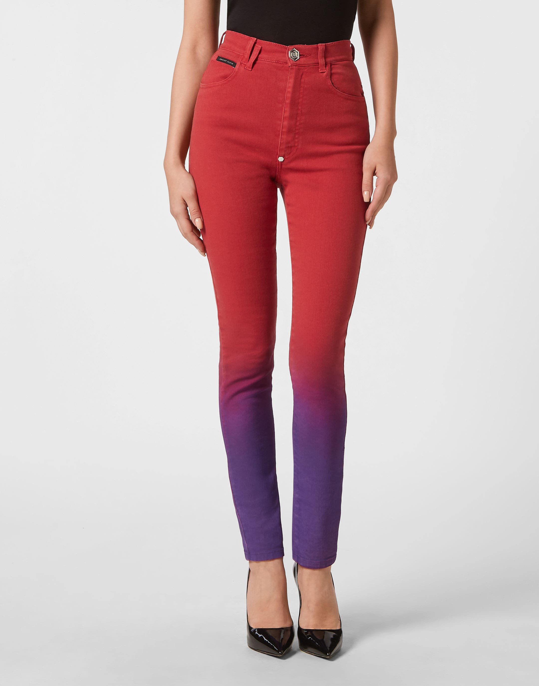 selected red/purple