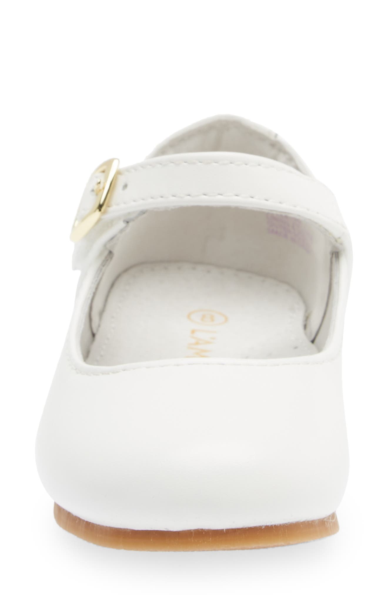 L'AMOUR Kids' Rebecca Mary Jane, Alternate, color, White