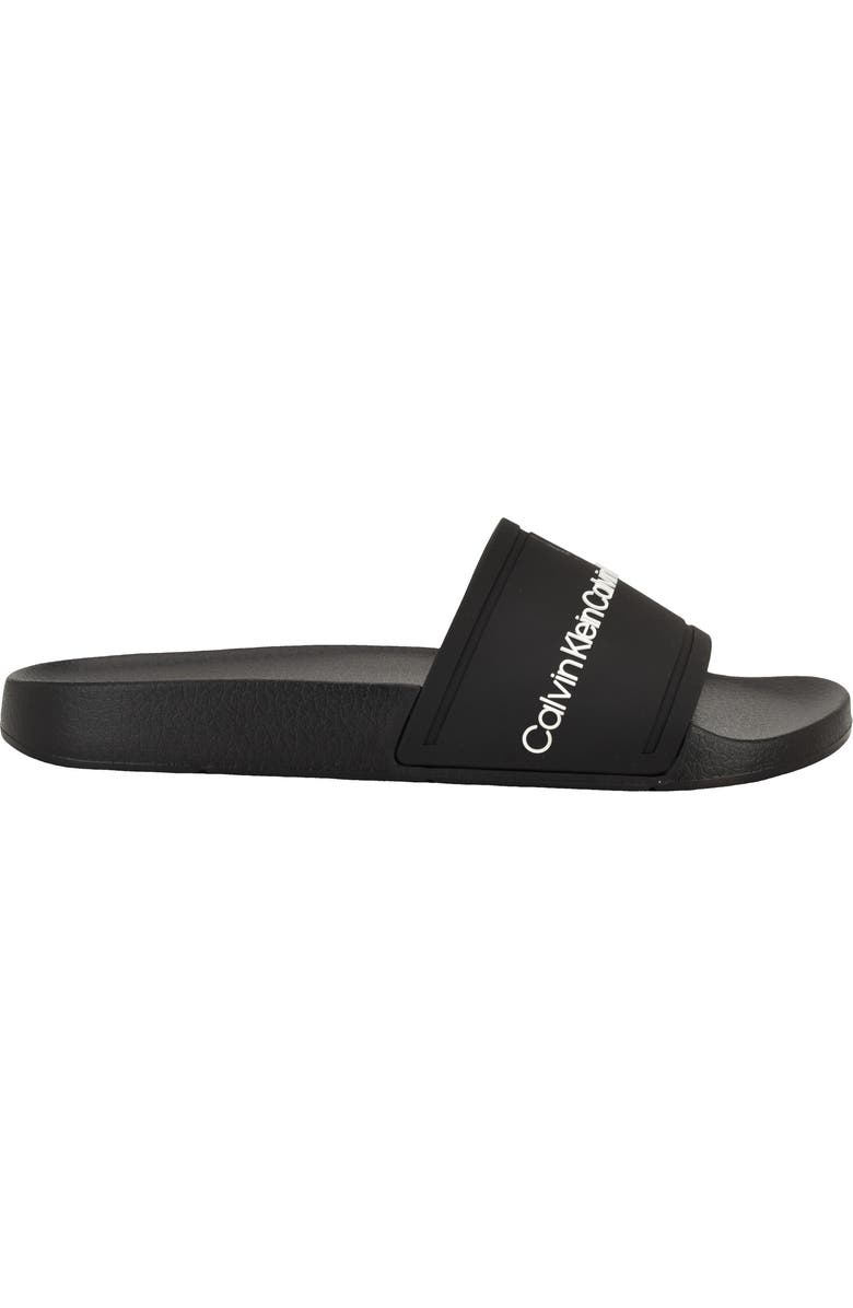 Calvin Klein Anyka Slide Sandal, Alternate, color, Black