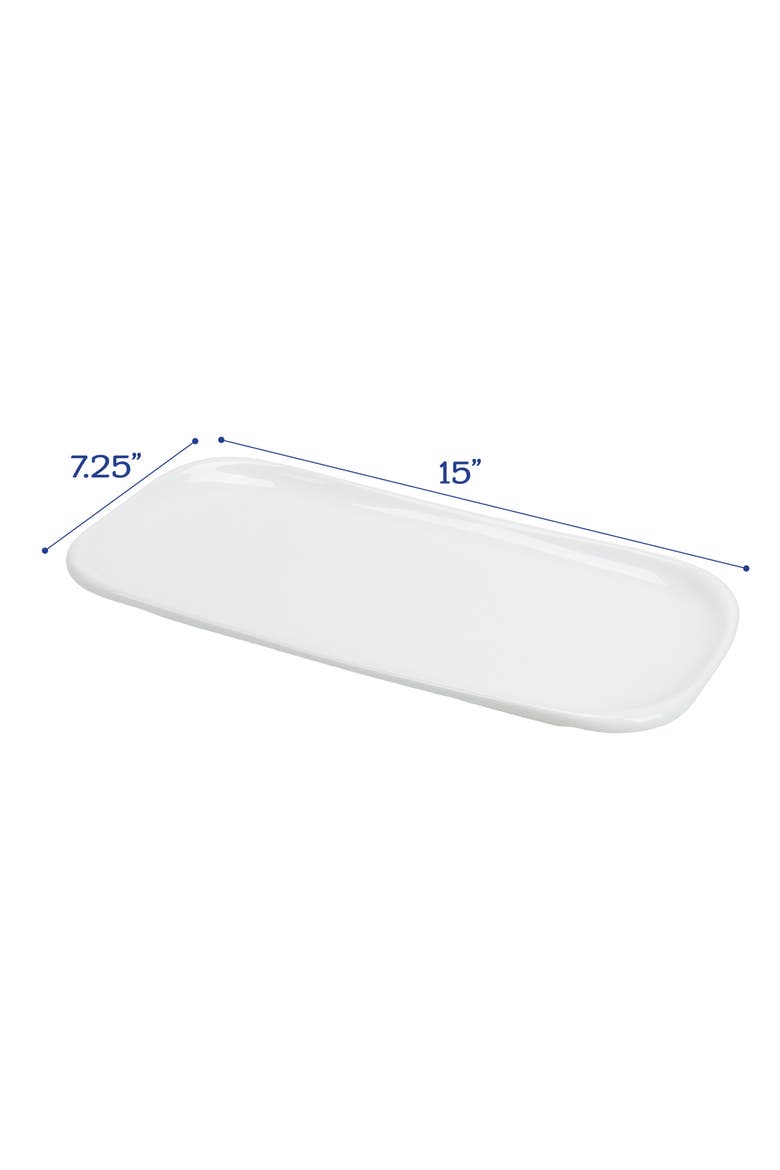 Lena Set of 4 Serving Platter Set, Alternate, color, WHITE