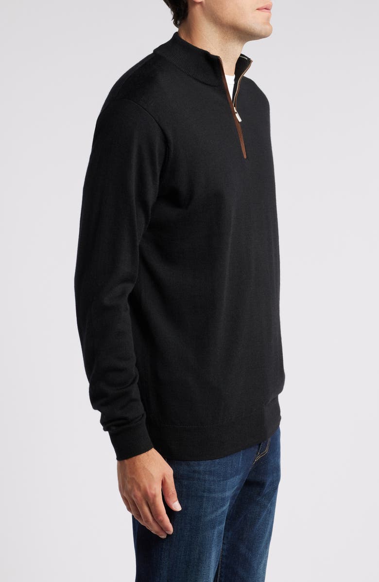 Peter Millar Autumn Crest Wool Blend Quarter Zip Sweater, Alternate, color,