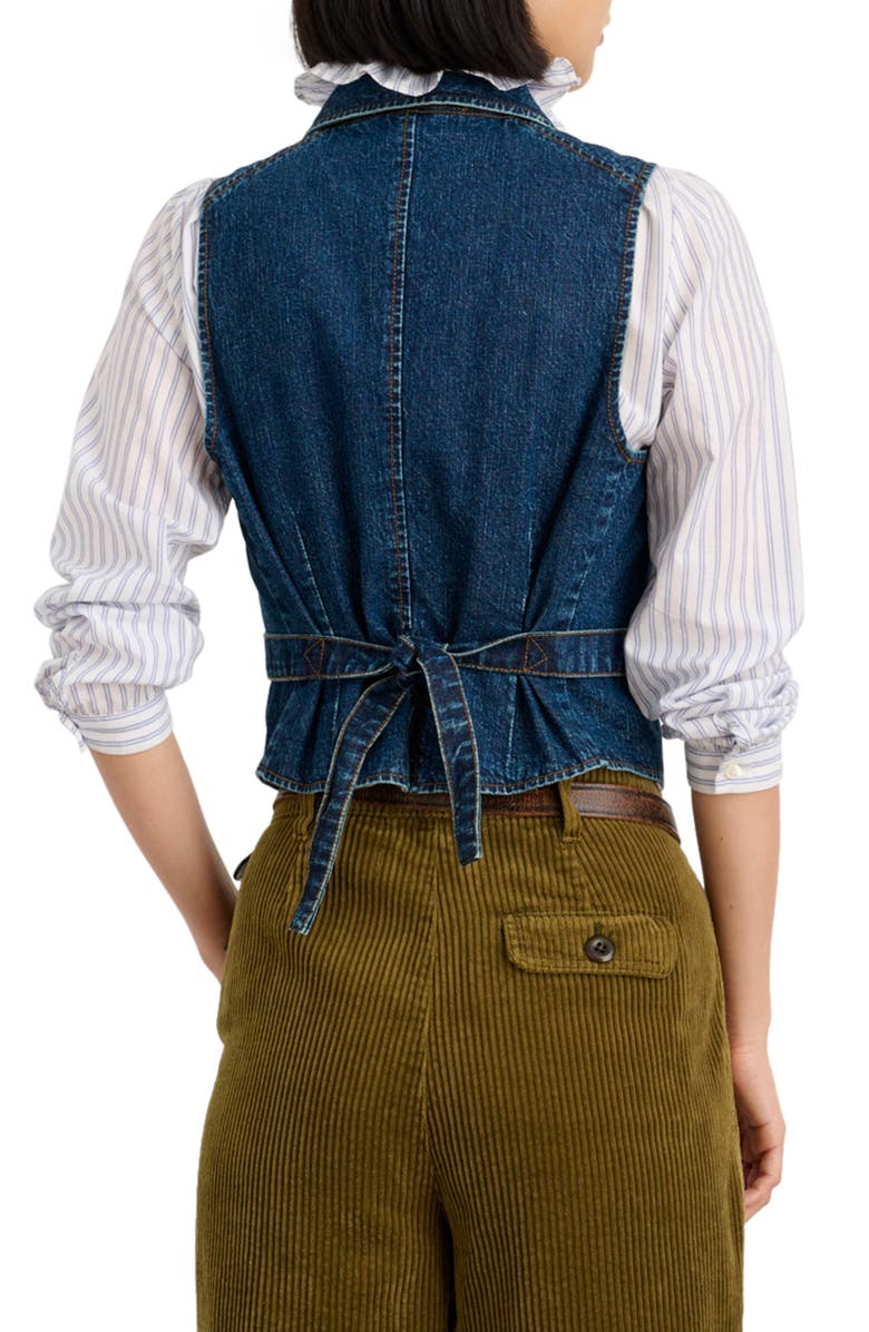 Alex Mill Arya Denim Vest, Alternate, color,