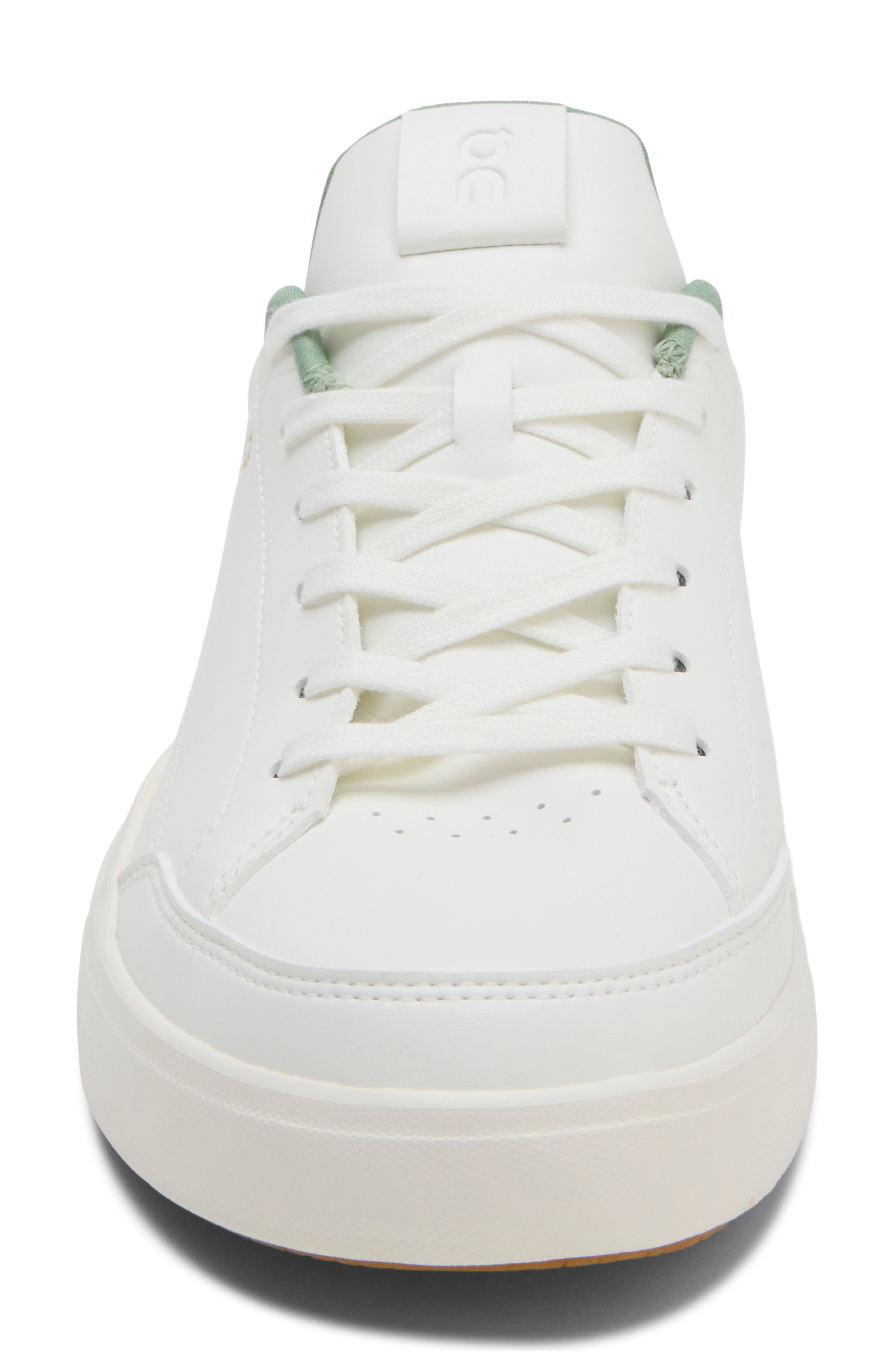 THE ROGER Centre Court Tennis Sneaker, Alternate, color, IVORY/ FERN