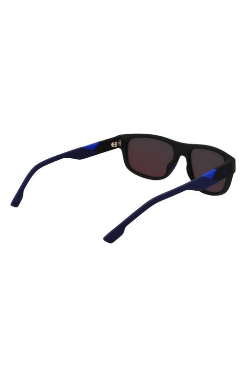 Lacoste L6042s 55mm Rectangular Sunglasses In Black