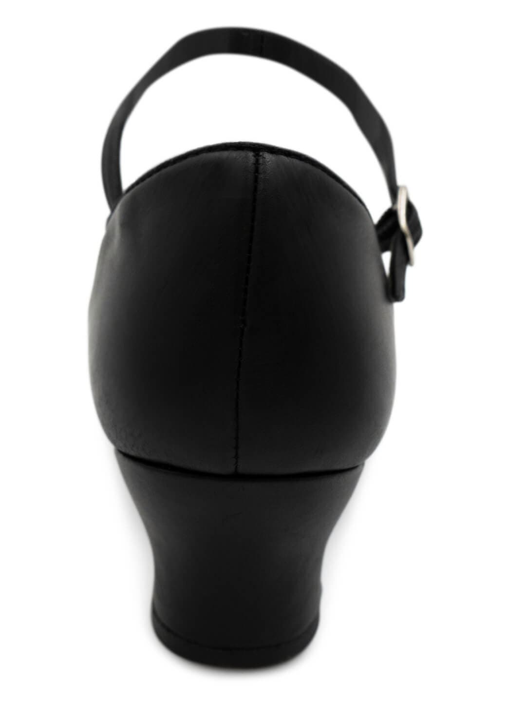 Suede Sole Jr. Footlight Character Shoe, Alternate, color, black