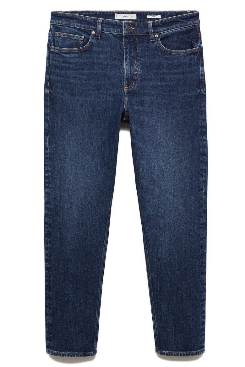 Ben Tapered Jeans, Alternate, color, DARK BLUE