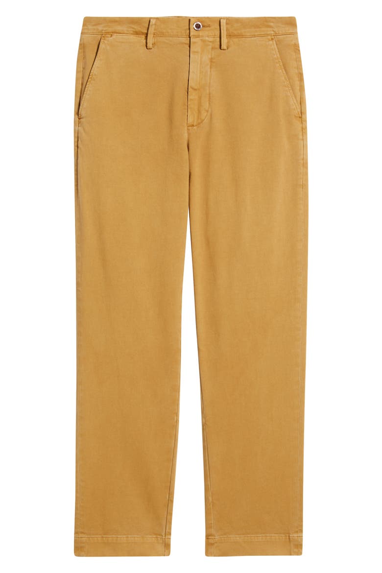 Archie Straight Leg Trousers, Alternate, color, SULFUR GOLDEN HICKORY