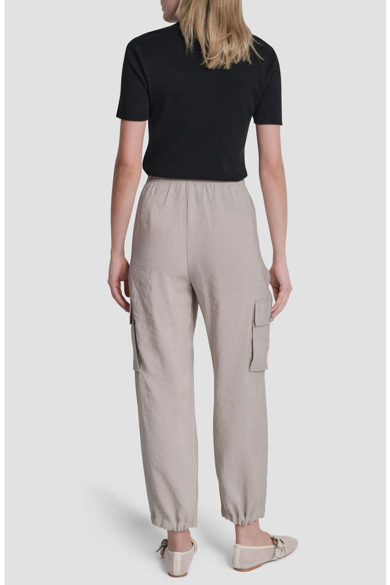 Sueded Fuji Cargo Pants, Alternate, color, PEBBLE