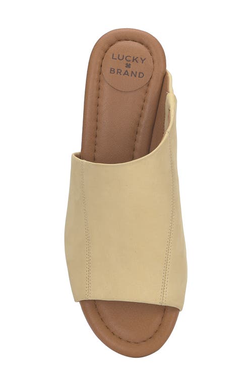LUCKY BRAND LUCKY BRAND MALENKA WEDGE SLIDE SANDAL