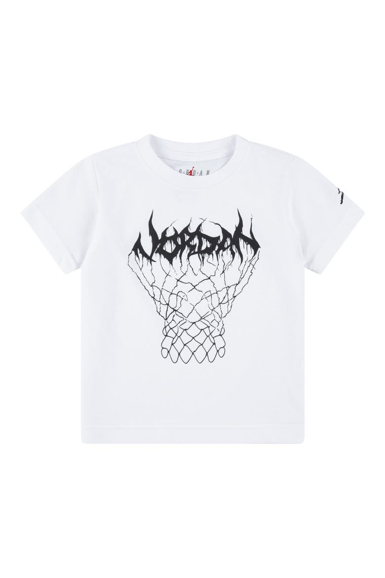 Kids' Sport Cotton Graphic T-Shirt, Main, color, WHITE