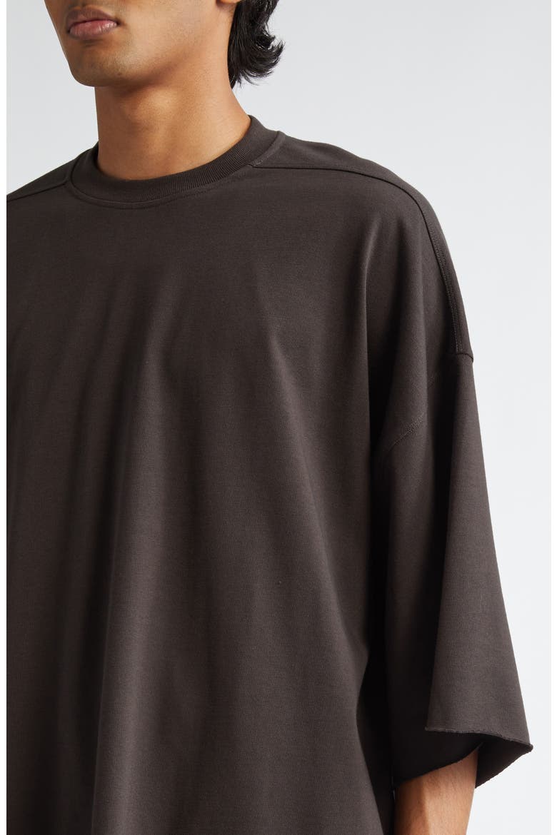 Tommy Oversize Cotton T-Shirt, Alternate, color, DARK DUST