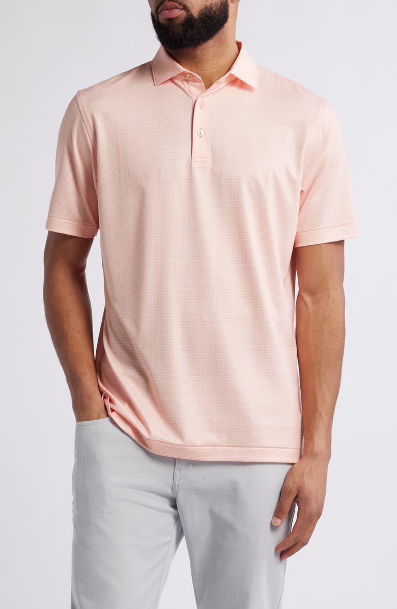 Peter Millar Santos Geo Performance Jersey Polo, Main, color,