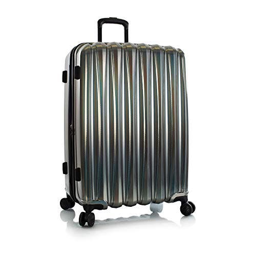 Heys America Astro Iridescent 26" Medium Check In Spinner Luggage In Charcoal