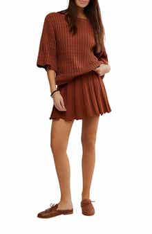 Free People Kenzie Sweater & Skirt Set