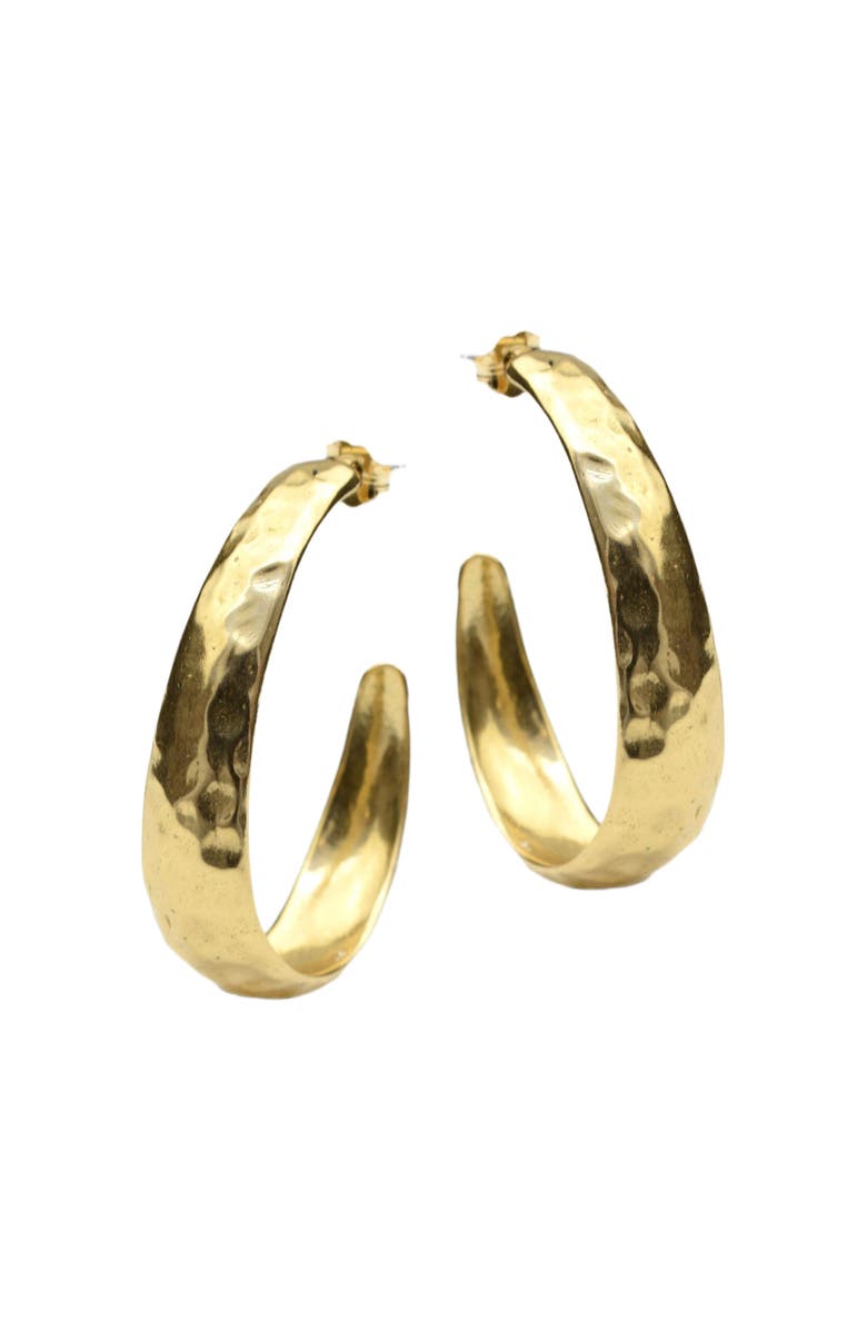 Collection 1304 Halo Bronze Earrings, Main, color, Bronze