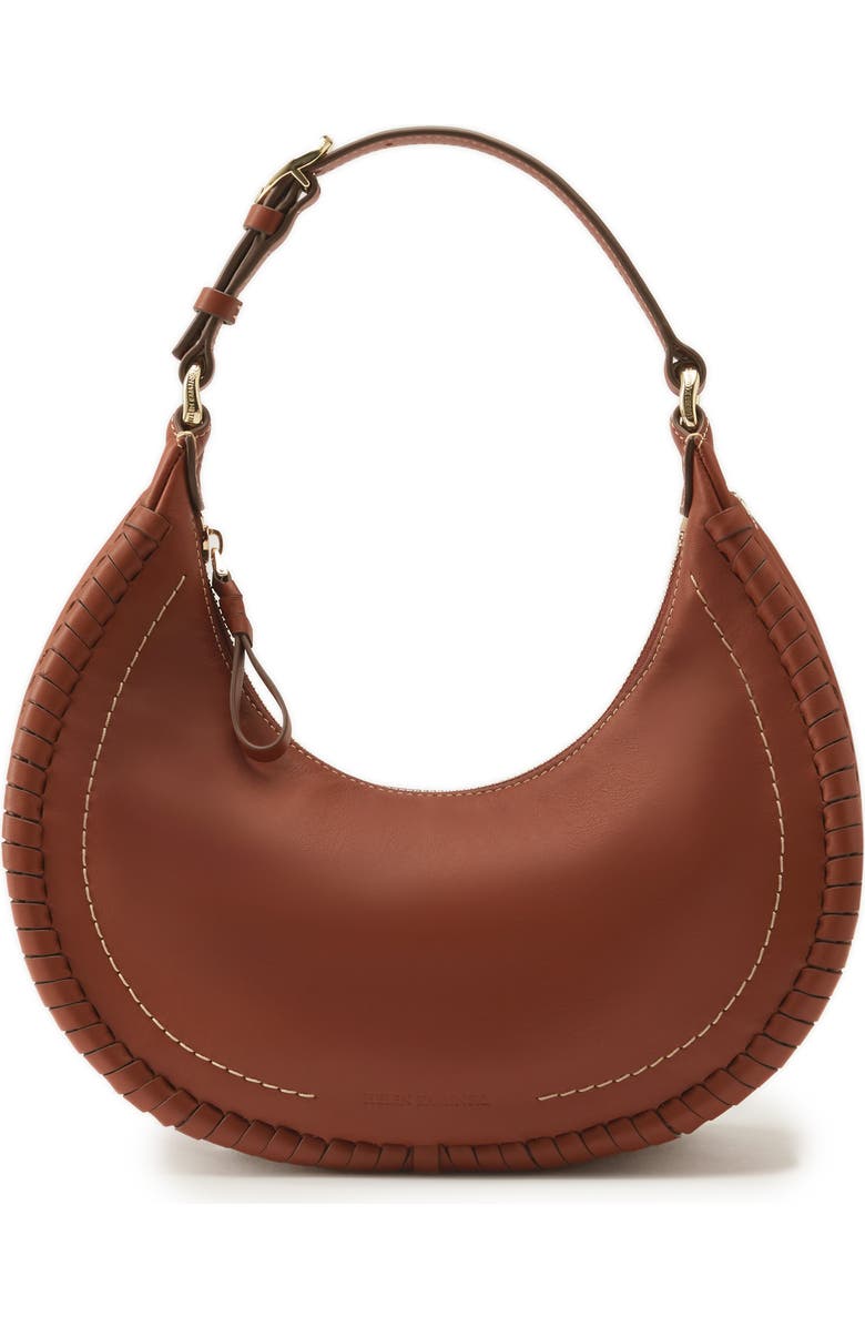 Helen Kaminski Soleil Leather Hobo Bag, Main, color, Cuoio