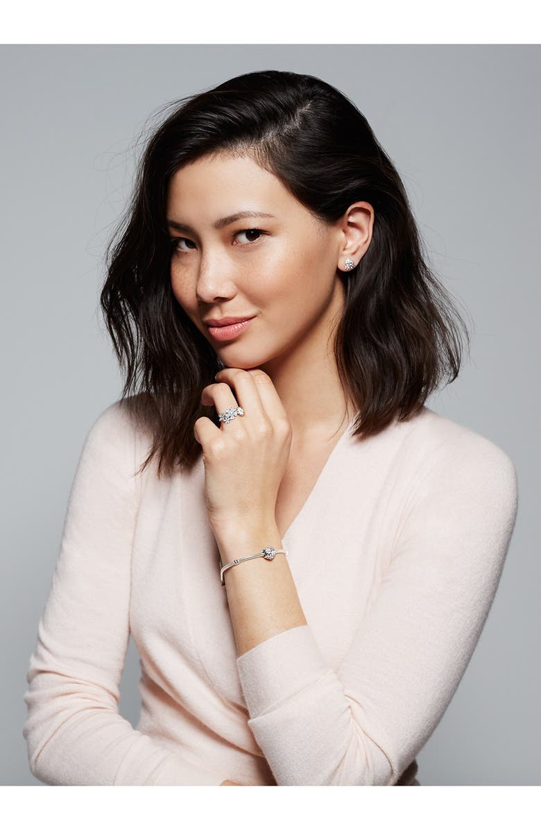 PANDORA Sterling Silver Charm Bracelet, Alternate, color,