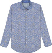 Robert Graham Highland Classic Fit Tapestry Print Button-Up Shirt
