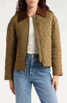 Avec Les Filles Quilted Barn Jacket