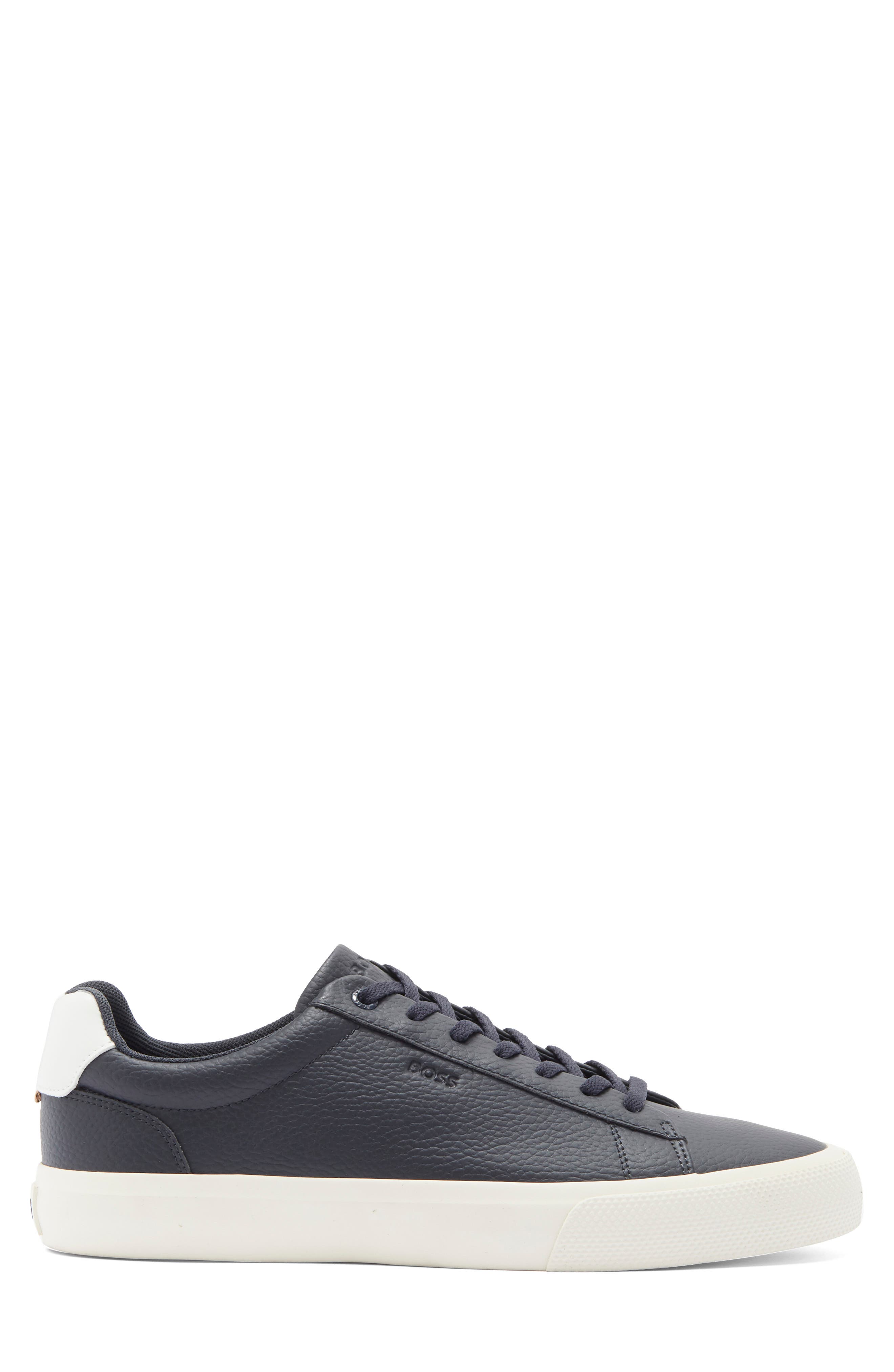BOSS Aiden Tenn Sneaker, Alternate, color, Dark Blue