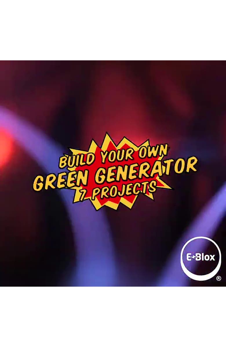 E-Blox Circuit Blox Eco Fidget Lights 7 Projects, Alternate, color, Multicolored