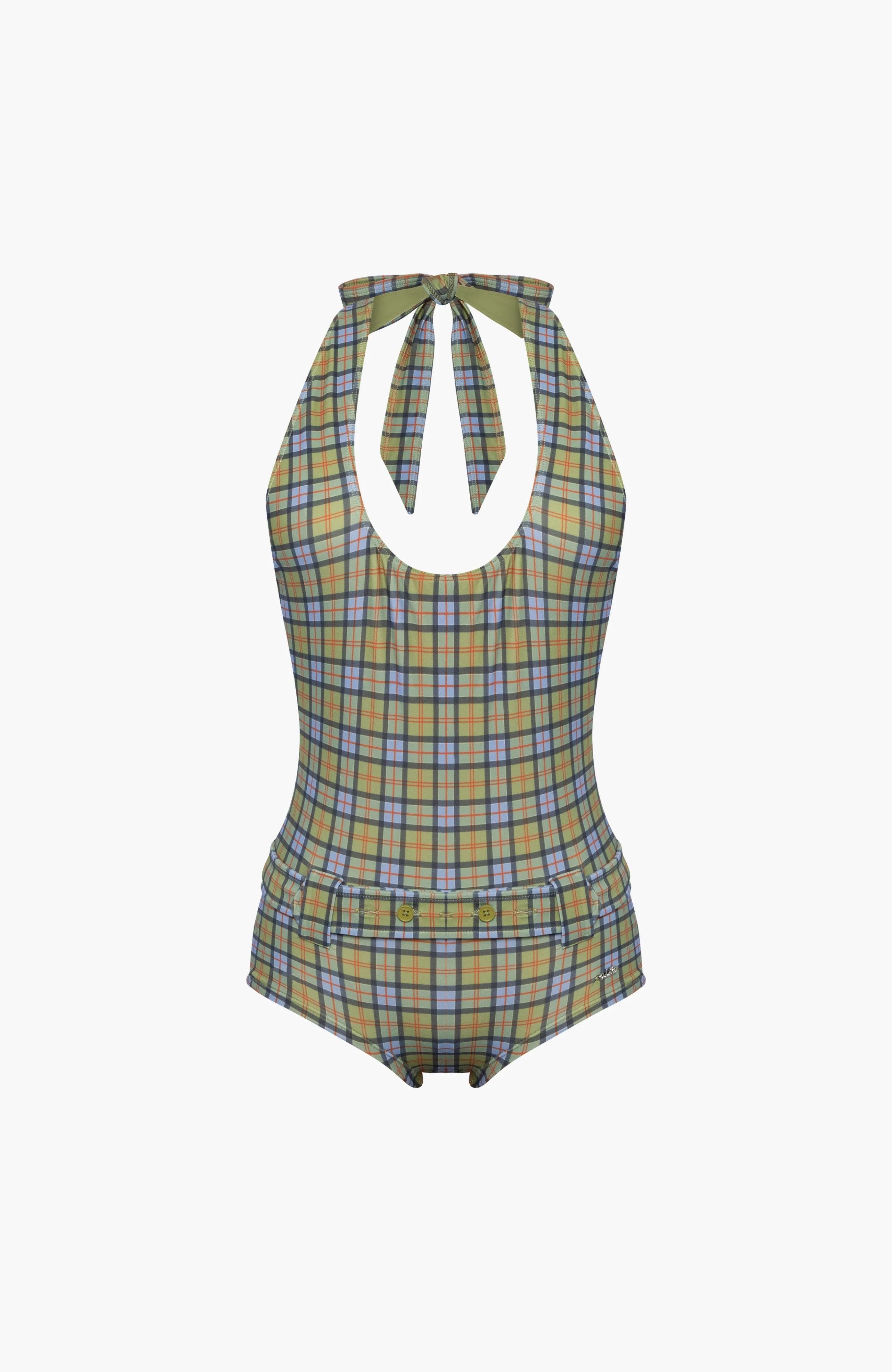 Blue Green Plaid