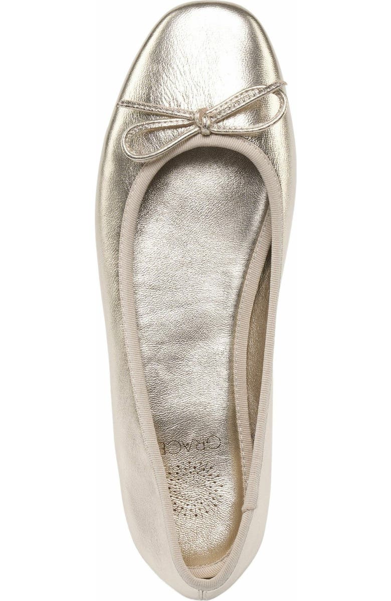 Grace Footwear Lily Ballerina, Alternate, color, Light Gold