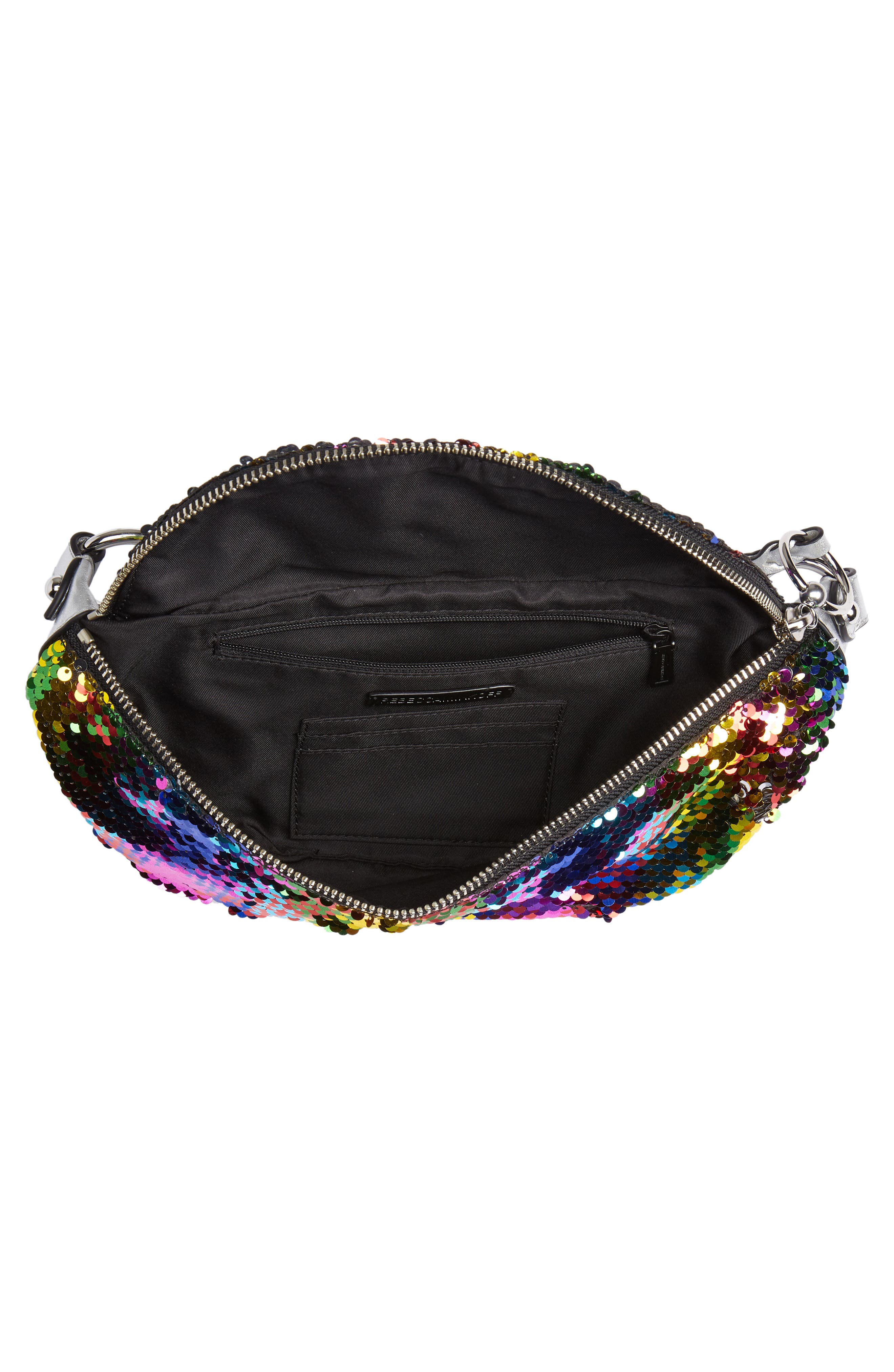 Rebecca Minkoff Sequin Belt Bag, Alternate, color, 
