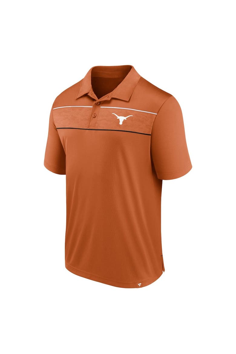 Men's Fanatics Branded Texas Orange Texas Longhorns Defender Polo, Alternate, color, Burnt Orange