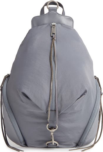 REBECCA MINKOFF Julian nylon backpack ~ quiet luxury comfortable & useful Amazon.com | Rebecca Minkoff Julian Nylon Backpack Grey One  main image 3
