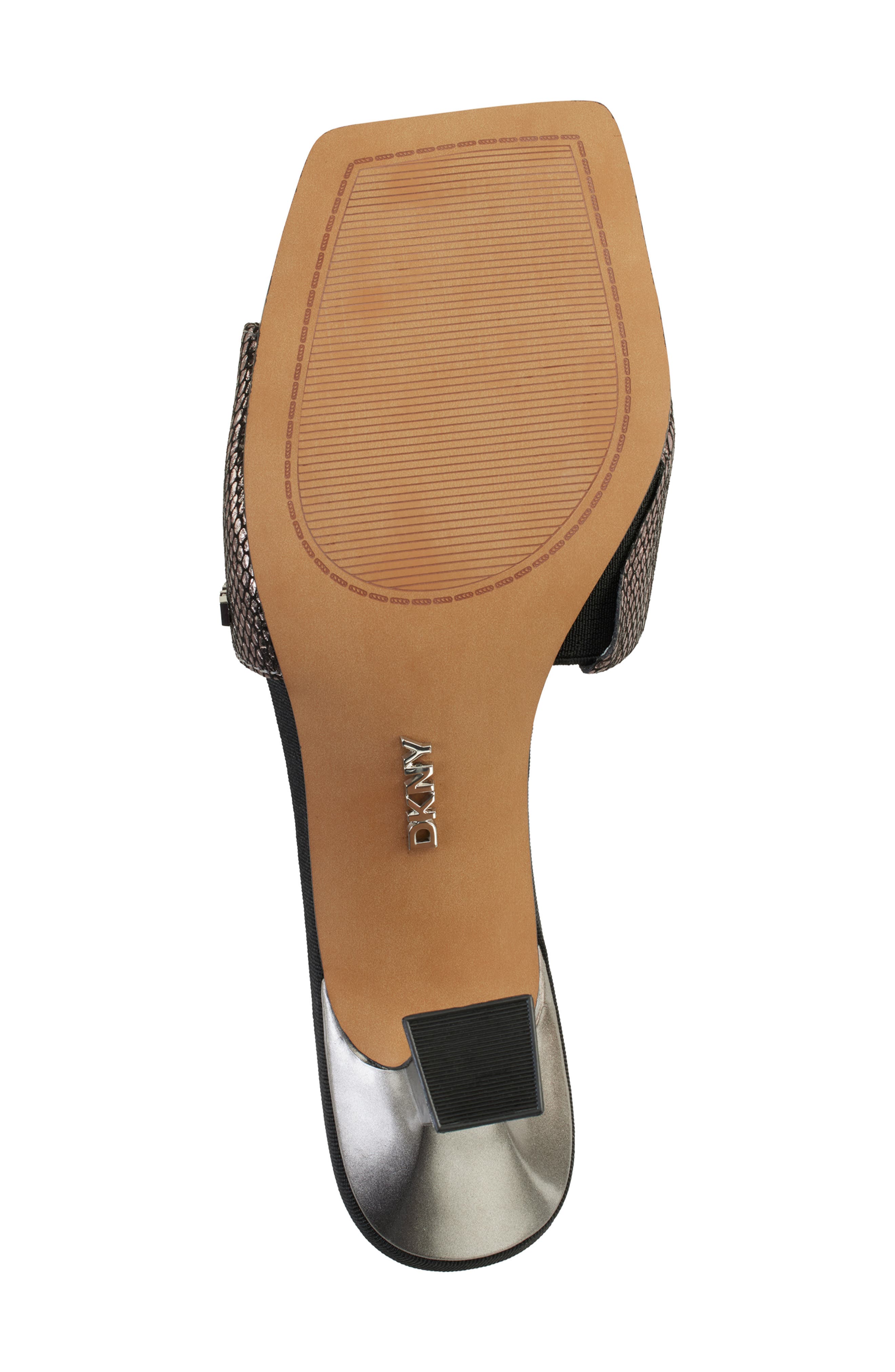 DKNY Kailyn Lizard Embossed Sandal, Alternate, color, 