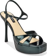 Nine West Tates Ankle Strap Platform Sandal