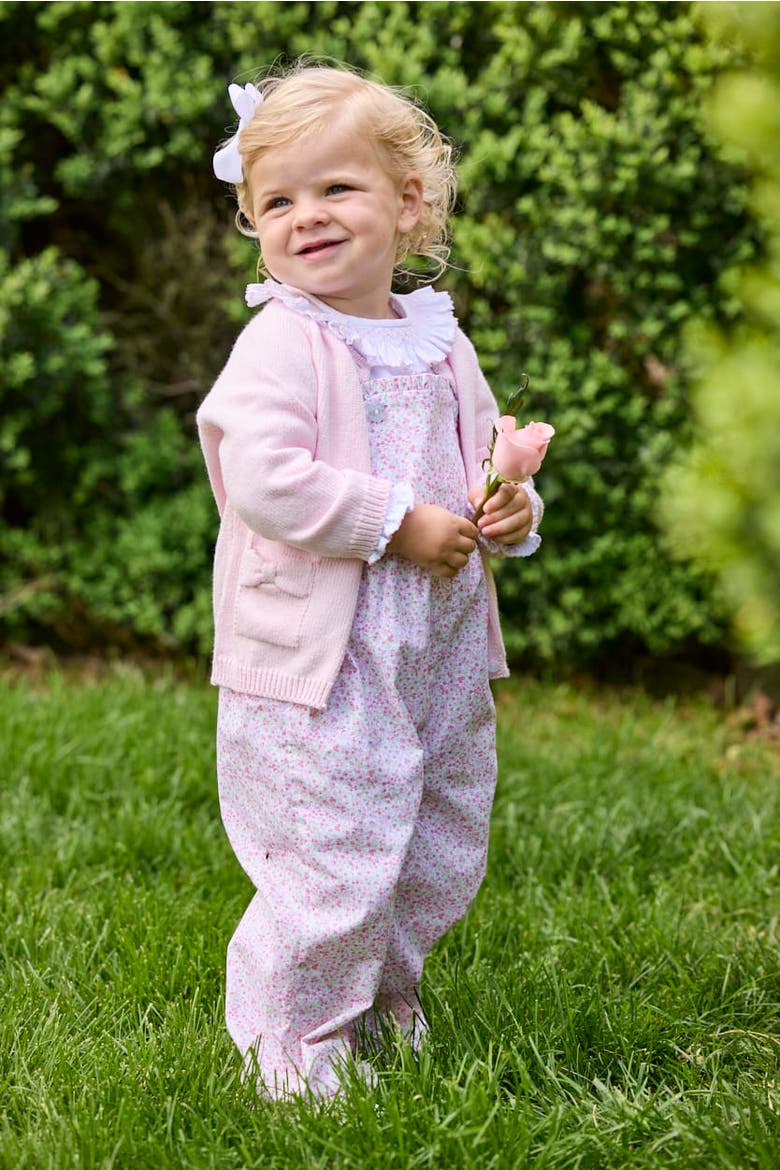 Kids' Floral Ruffled Hem Overall, Alternate, color, Windemere Floral