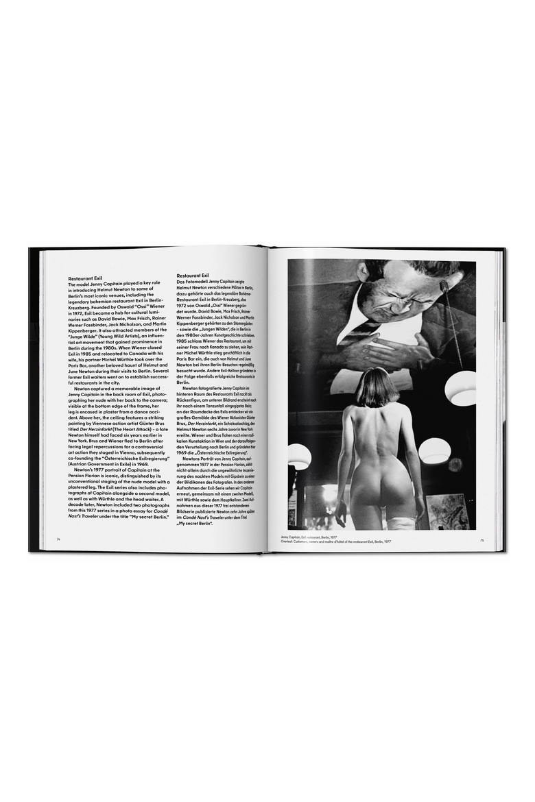 Helmut Newton Berlin Berlin Book, Alternate, color, None