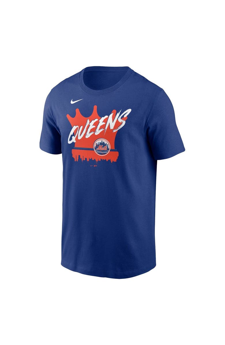 Nike Men's Nike Royal New York Mets Queens Local Team T-Shirt, Alternate, color, Royal