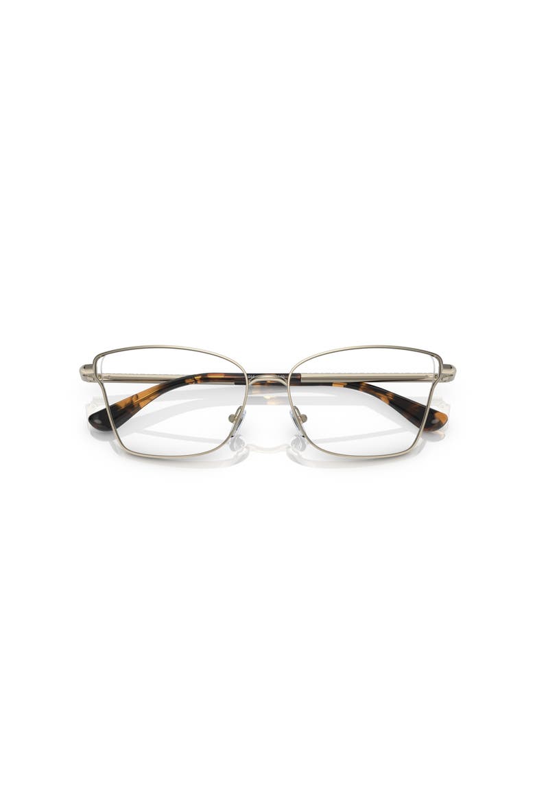 53mm Rectangle optical glasses, Alternate, color, Gold