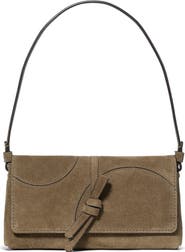 Kate Spade New York Loop Dot Patchwork Suede Small Shoulder Bag