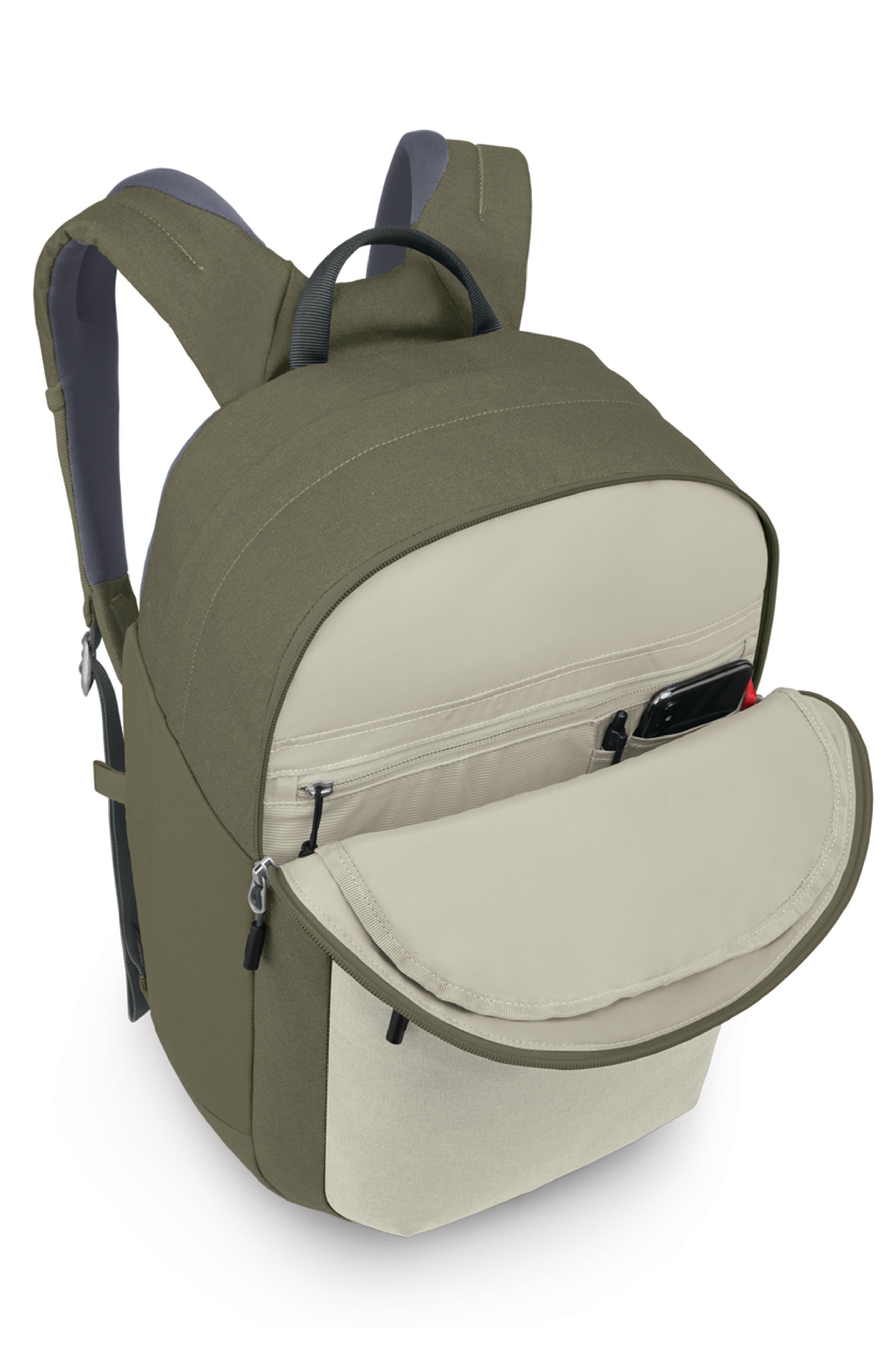 Osprey Arcane Water Repellent XL 30-Liter Daypack, Alternate, color, Earl Grey/ Sandy Grey Heather