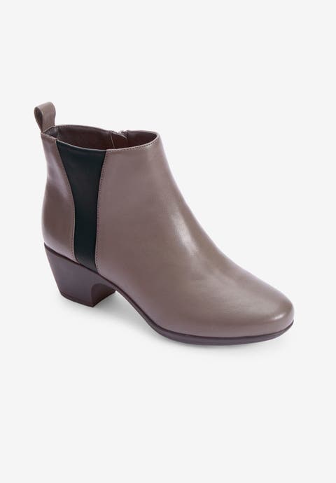 The Ingrid Bootie (Wide Widths Available)