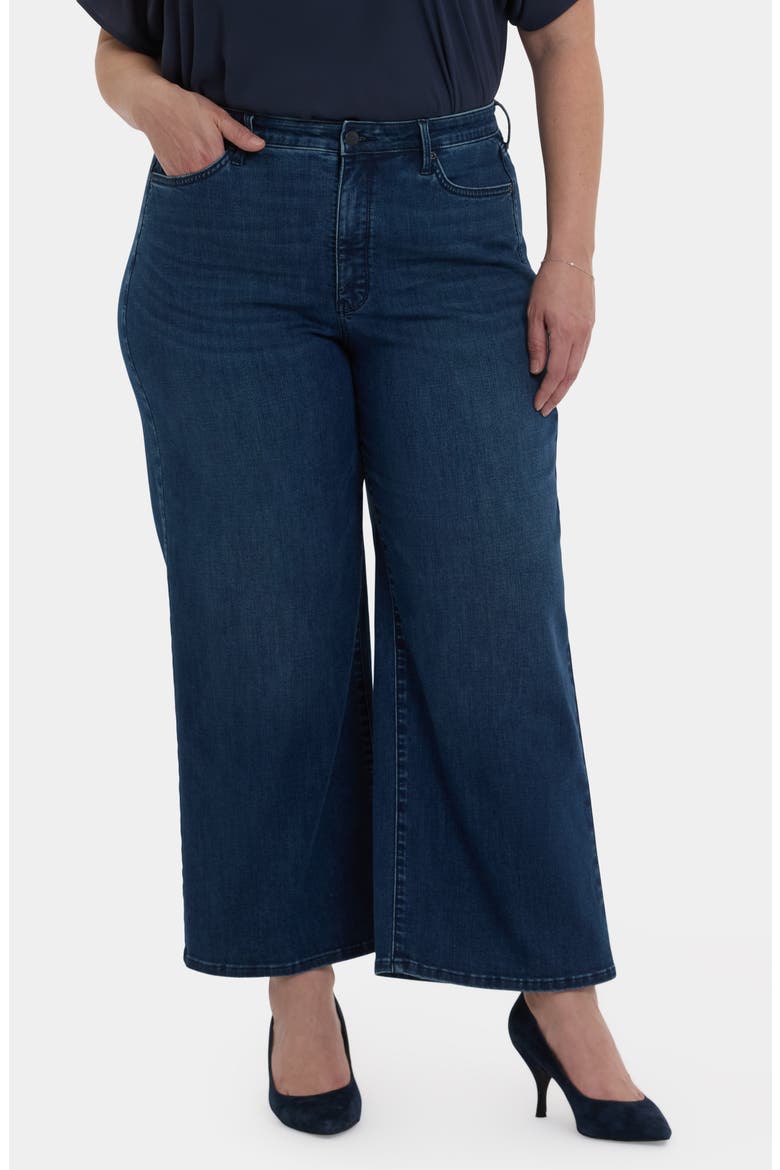 Brodi Cool Embrace® High Waist Ankle Wide Leg Jeans, Main, color, IBIZA BLUES