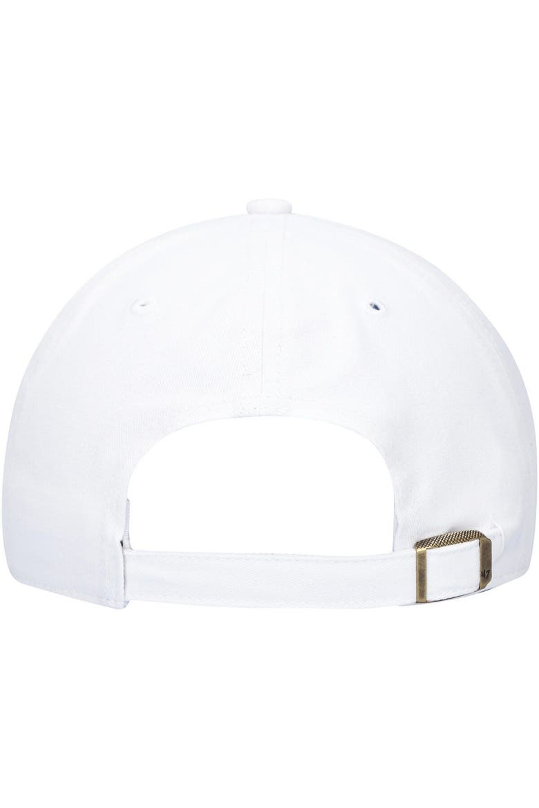 Women's '47 White Cincinnati Bengals Team Miata Clean Up Adjustable Hat, Alternate, color, White
