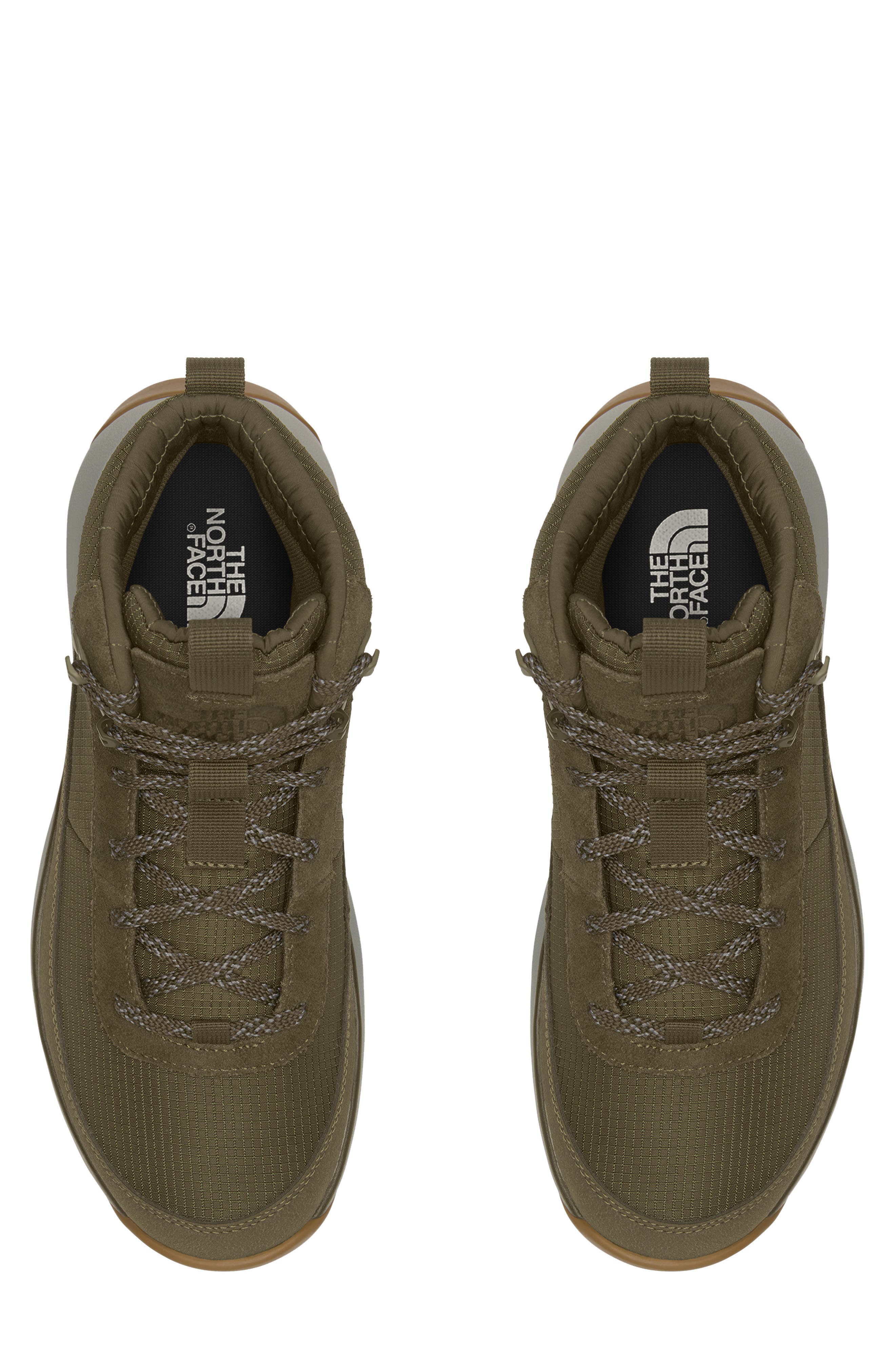 The North Face Bergen Waterproof Mid Boot, Alternate, color, Sycamore/ Soapstone