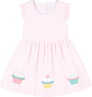 Florence Eiseman Seersucker Dress with Cupcakes