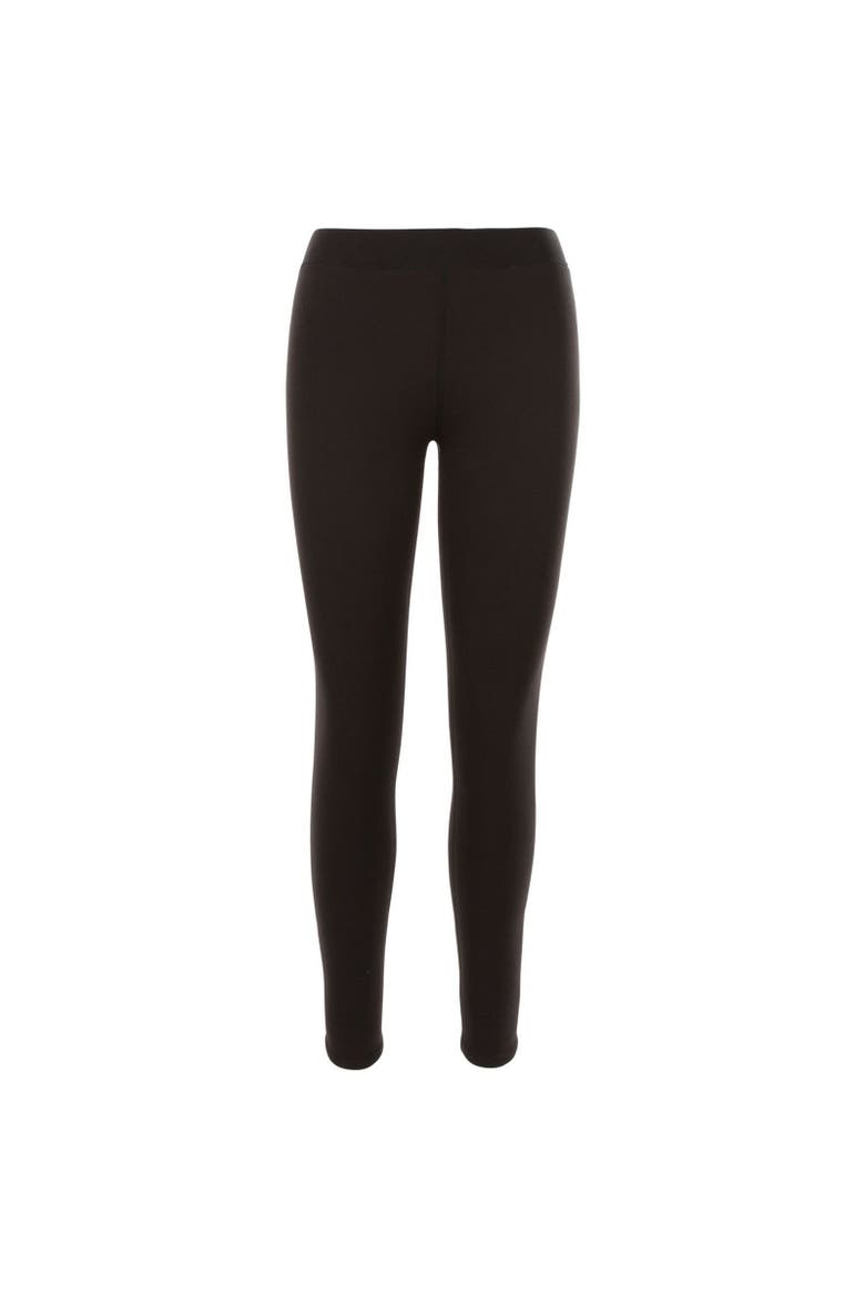 Fuzzy Fleece Leggings, Main, color, Black