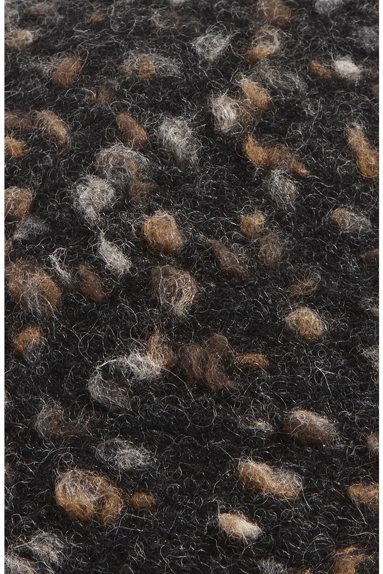 Wool Blend Bouclé Newsboy Cap, Alternate, color, BROWN