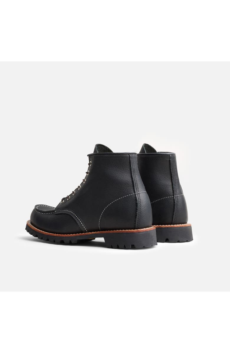 Red Wing Heritage Roughneck Oil Slick Leather Boot, Alternate, color, Black Oil Slick