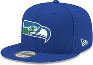 New Era Men's New Era Royal Seattle Seahawks 9FIFTY Snapback Hat