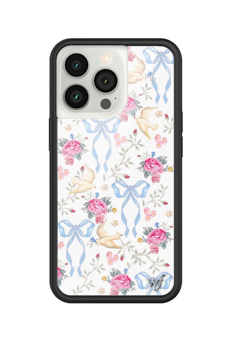 Lovey Dovey iPhone Case, Alternate, color, White
