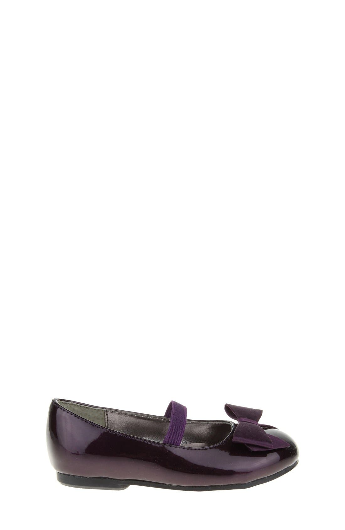 'Pegasus' Flat, Alternate, color, PURPLE PATENT