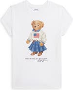 Polo Ralph Lauren Kids' Polo Bear Cotton Graphic T-Shirt